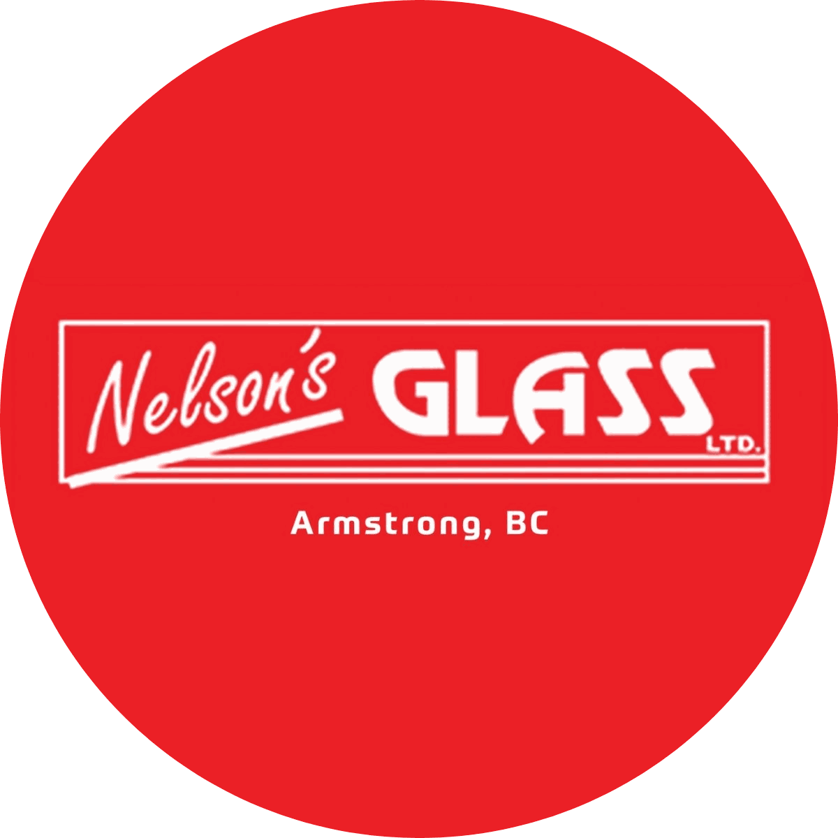 Nelson's Glass logo