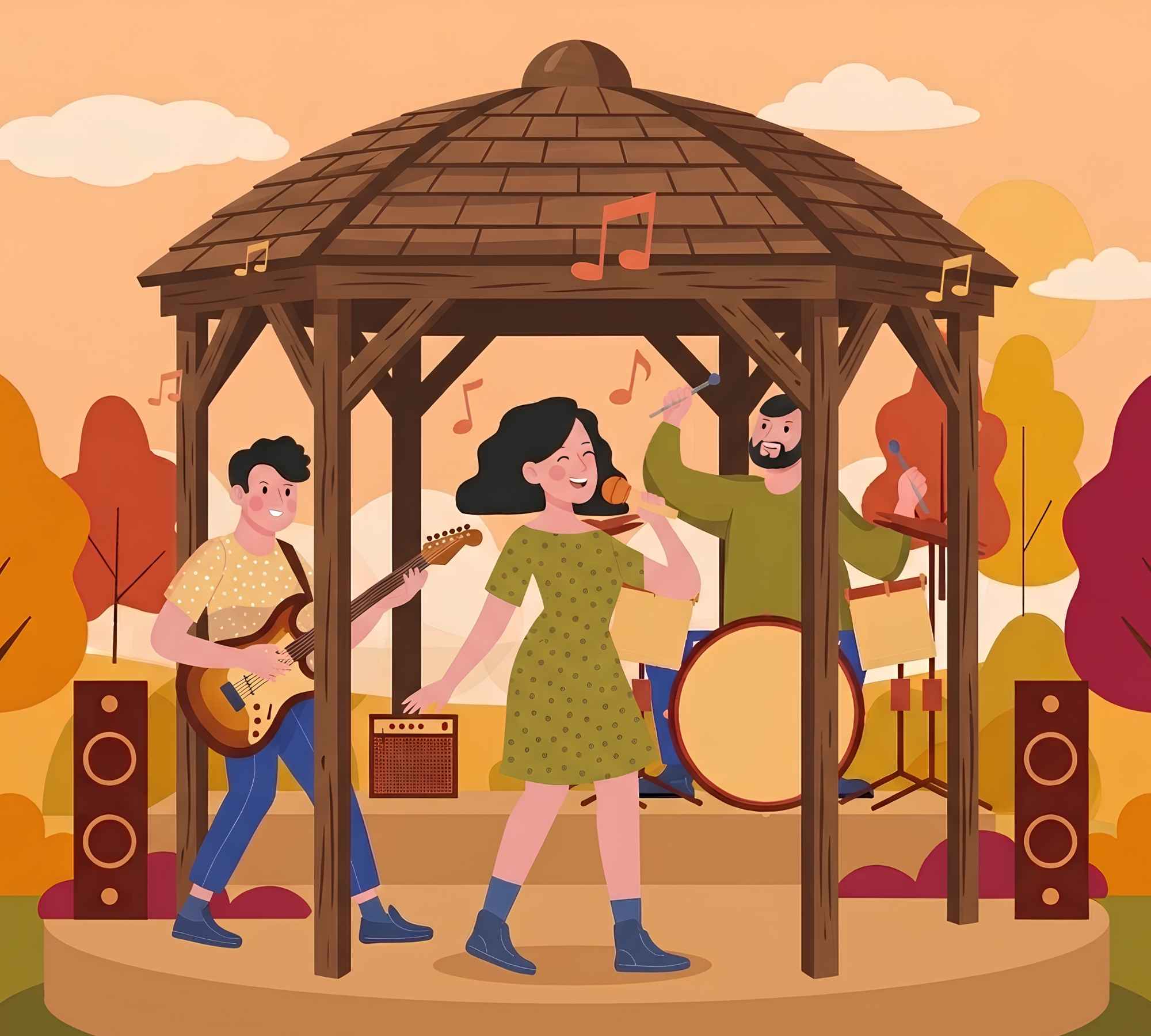 Music in the Park: Rockinomix Band