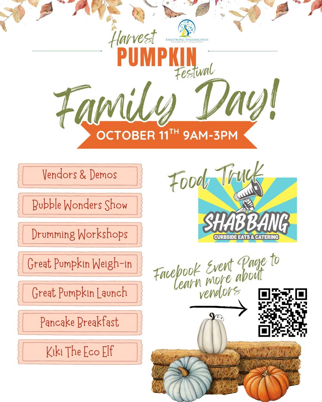 Harvest Pumpkin Festival 2025 Family Day schedule
