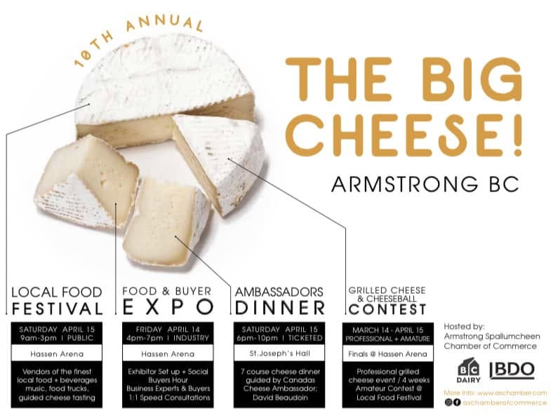 The Big Cheese 2023 info sheet