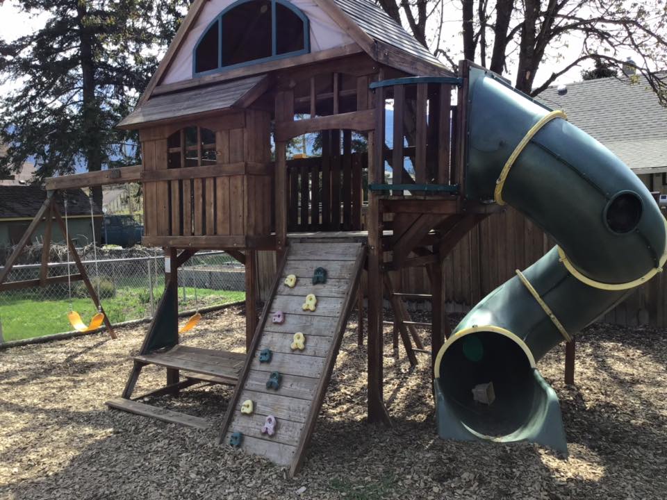 The playground at Kare-A-Lot Early Learning Centre for kids to play and have fun.